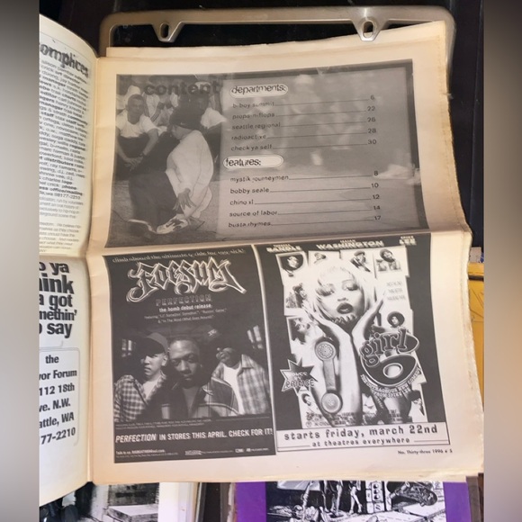 Flavor Magazine 1996 Busta Rhymes Hip Hop - Picture 2 of 3